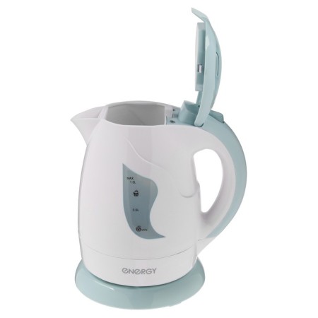 Electric kettle Energy E-209, plastic, 1 l, 850 watts, white and white-4