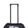 Small Small suitcase 20 "with a bag, a lightning department, with an extension, the color is black