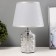Table lamp "Daisy" E14 40W silver 20x20x31 cm