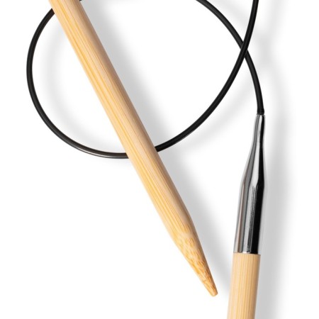 Circular knitting needles, bamboo, 7.0 mm/60cm, 1 pc-2