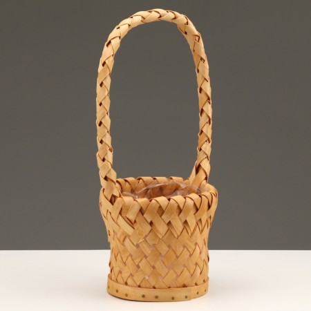 Wicker basket, 11 x 10.5/30 cm, sequoia-1