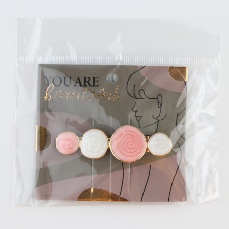 Stylish hairpin on the substrate You are beautiful, 0.3 x 1.5 x 6.2 cm-7