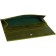 A button wallet, department for bills/cards (4)/trifles, swamp color 19.4x8.7x1.5cm