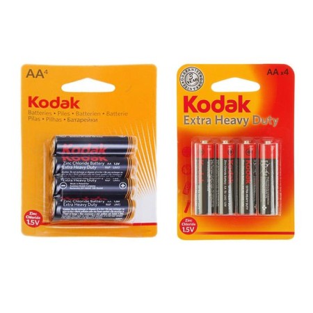 Salt battery Kodak Extra Heavy Duty, AA, R6-4BL, 1.5V, blister, 4 pcs.-3