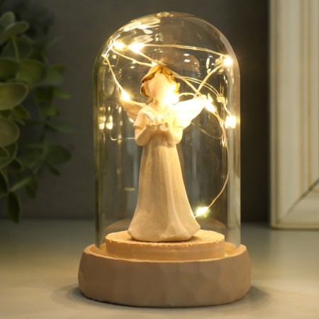 Souvenir Polystone Light "Angel-Bezliky in the flask" MIX 11x6.8x6.8 cm-2