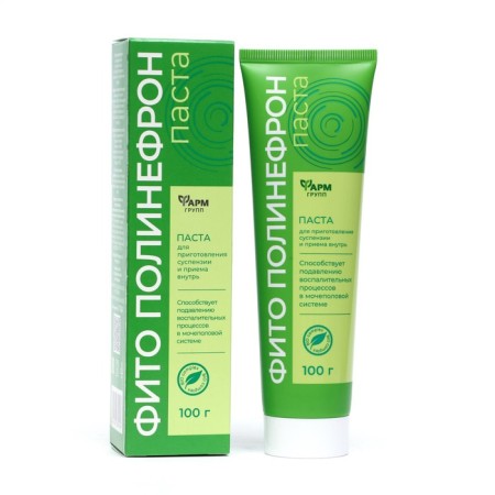 Paste Fito Polynefron for suppressing inflammations in the genitourinary system, 100 g