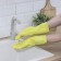 Gloves of household rubber shares, size XL, 40 g, color mix