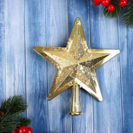 Top "Star Shine volume" 16x14 cm, gold
