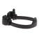 Luazon phone stand, in the form of hands, adjustable width, black