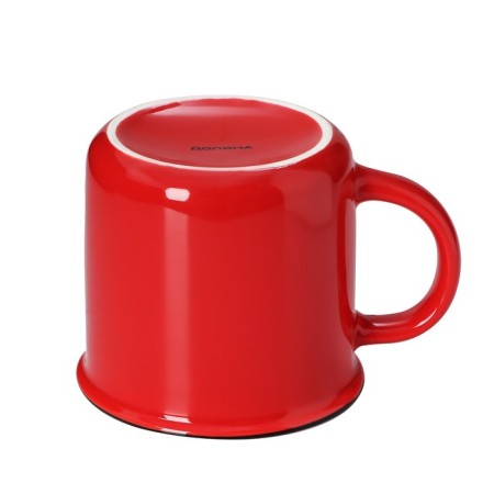 Porcelain shade "Dragon", 380 ml, red color-2