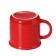 Porcelain shade "Dragon", 380 ml, red color