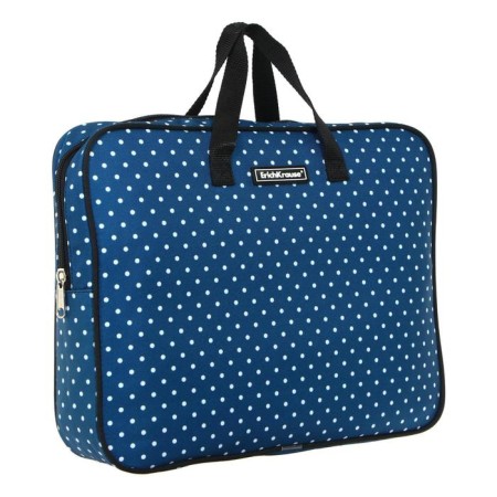 Folder with handles Textile A4, 360 x 270 x 70 mm, Erich Krause French Dots 49103-1