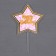 Set for decorating the cake: Topper "Happy Birthday", 1 pc., 10 candles