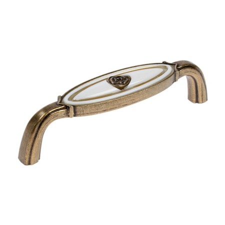 Cappio cramics bracket handle, 96 mm, bronze color