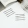 Invisibility for hair "Classic" (set of 20 pcs) relief, 5 cm, shine
