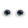 Eyes, set 4 pcs., Size 1 pc: 19.3 × 26 mm, blue color