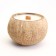 Candle in the coconut aromatic, white tea, soy wax, 8x10 cm, in the box