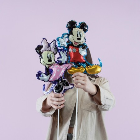 Foil ball 17 "Minnie Mouse, with a valve, a mini-figure-1