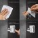 Holder for shower watering can Zein Z111, adjustable, self -adhesive, chrome
