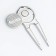 Gift set PGM 3 in 1: keychain, fork-marker, ball stand