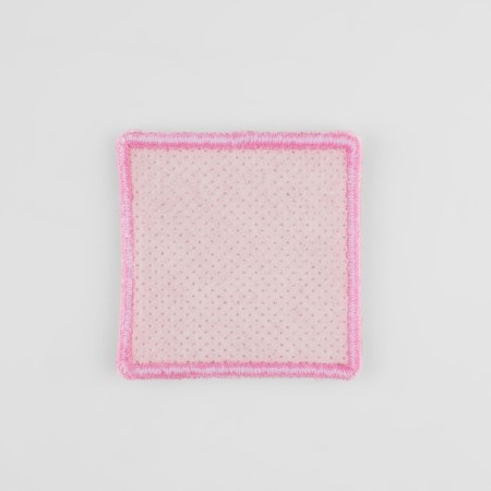 Thermal appliance "Square", fleece, 5 × 5 cm, pink color-2