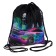 A bag for shoes 420 x 340 mm, calligrata MSO-5C, (soft polyester, density 210D), "purple auto"