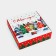 Gift box New Year's folding "City Life", 26 × 26 × 8 cm