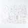 Set for the manufacture of a textile toy "Funny snowman" height - 16.5 cm