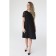Dress with sleeves made of lace, size 48