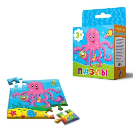 Puzzle "Osminog" 16 parts, 22 × 22 cm-2
