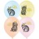 Shar Latex 14 “Happy Birthday!”, Pets, set of 50 pcs.