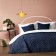 Cover with pillowcases "Tina", size 230x250 cm, blue color