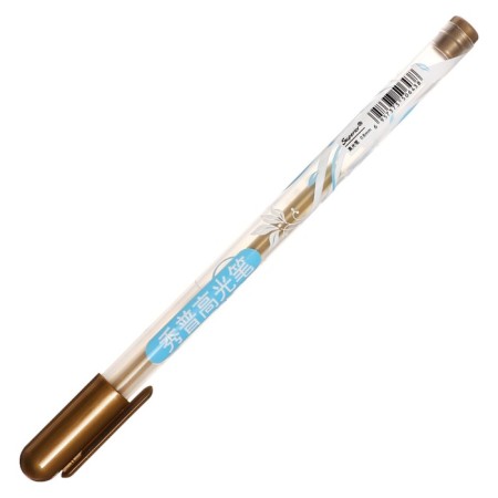 Set of gel pens 3 colors, white, silver, golden-1