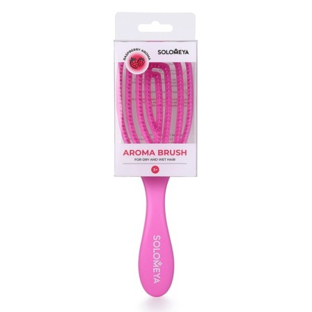 Combing for dry and wet hair Solomeya, with raspberry aroma-1