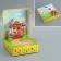 Gift folding box, packaging, “you”, 16.5 x 16.5 x 5 cm