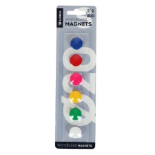 Globus boards 20 mm, 6 pieces, colored, in a blister