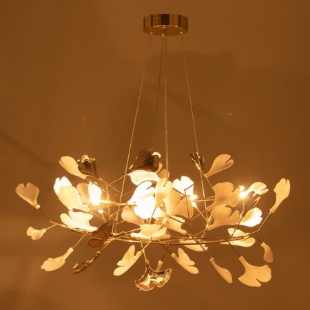 Luke "Leticia" 6xg9 White-gold 40x40x80cm Bayerlux-2