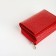 Women's wallet with lightning, red color