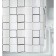Peva bathroom curtain (Frame-black) 180x200cm