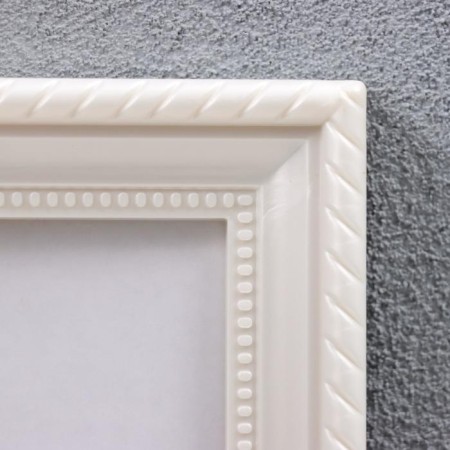 Photo frame plastic L-1 21x30 cm white (plastic screen)-1