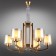 Suspended chandelier ATESSA E27 240W