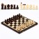 Chess Polish Madon "Royal", 44 x 44 cm, king h = 8 cm, pawn h-4.5 cm