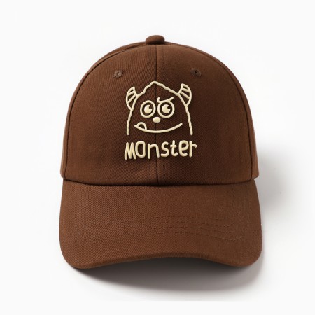 Cap "baseball cap" children, brown color, size 50-52-1