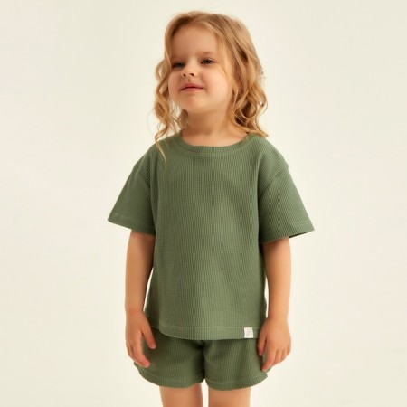 Pajama Children's SL Home P 30 (98-104), olive-7
