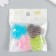 Busina for creativity plastic "Heart Puply" mix 3x3.1x0.8 cm