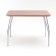 Dining table Laksi, 1000*590*750, ash shimo