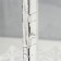 Summary metal, glass "Lantern-openwork tower" Nr 3 pcs D-8, 13, 16 cm white 48x23 cm