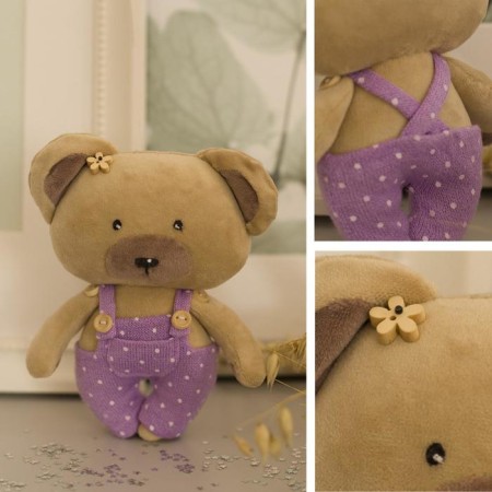 Set for sewing toy-baby toy "Bear Asher", 17 cm-4