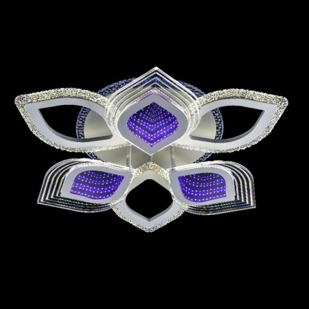 LED LED Economic light 51256/6+1wt RBP+3D, 7XLED, 12x62x62 cm, white color