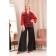 Female jacket, size 42, red color